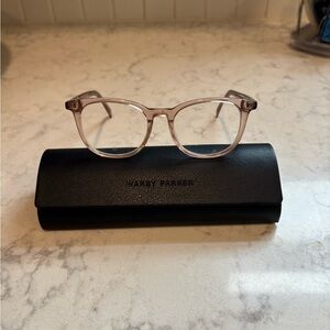 Warby Parker Rose Water Durand Acetate Glasses